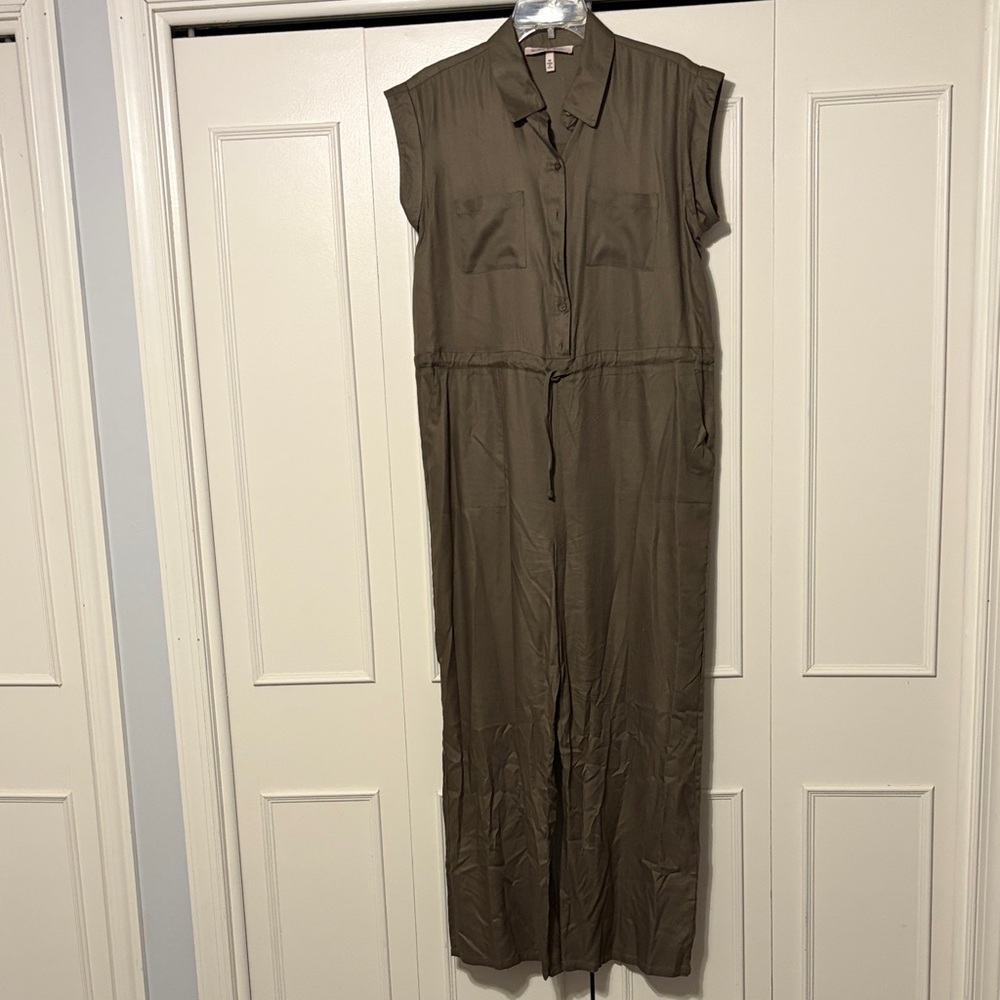 Harlow & Rose Olive Green Jumpsuit